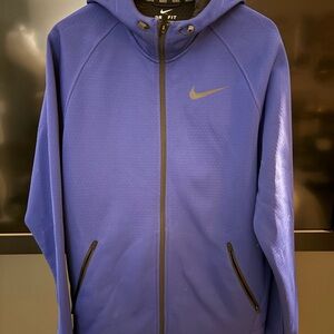 Nike Blue Performance Jacket Lightweight Athletic Fit